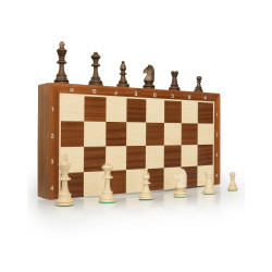 Schachspiel Staunton Nr 6 53x53cm Holz Schach Turnier 