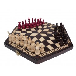 Schachspiel für Drei 32 x...